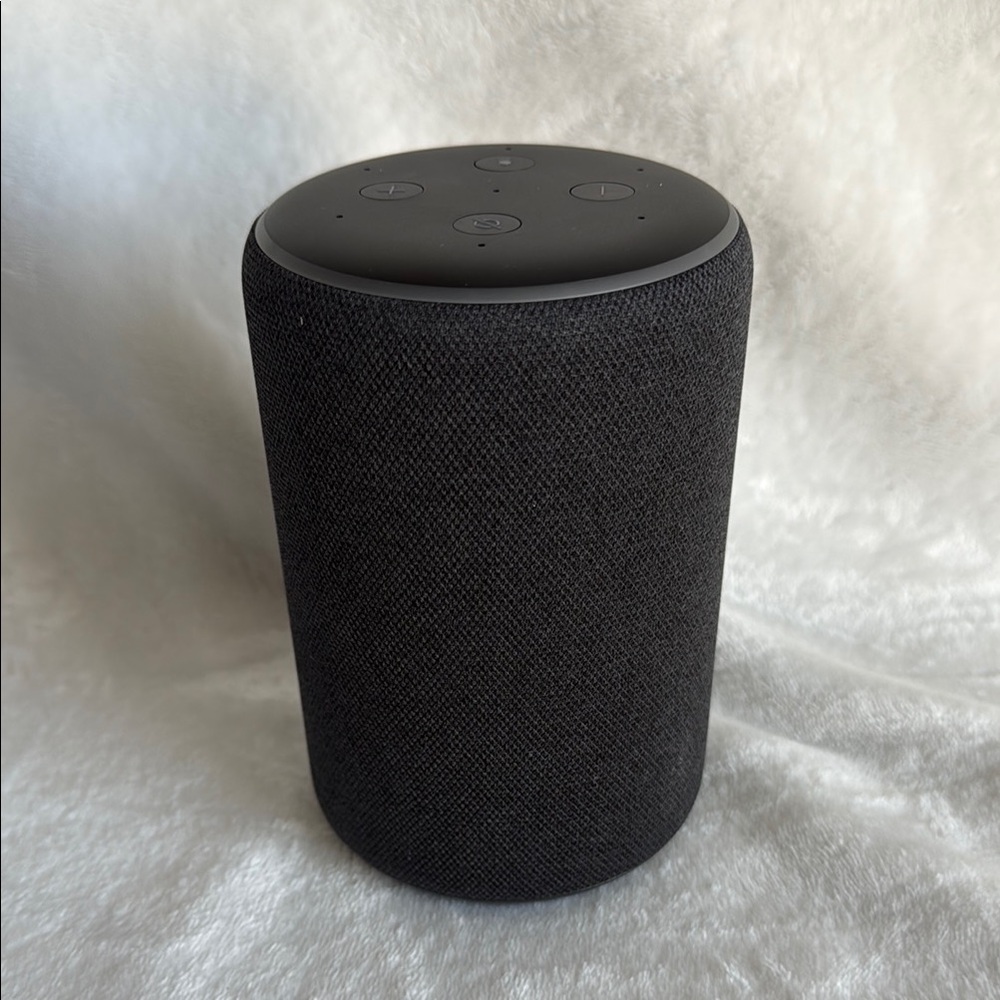 Amazon Echo Smart Speaker with Voice Control - Dark Grey